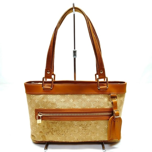 Louis Vuitton Lucille PM Brown/ Light Yellow Monogram Mini - Picture 1 of 9